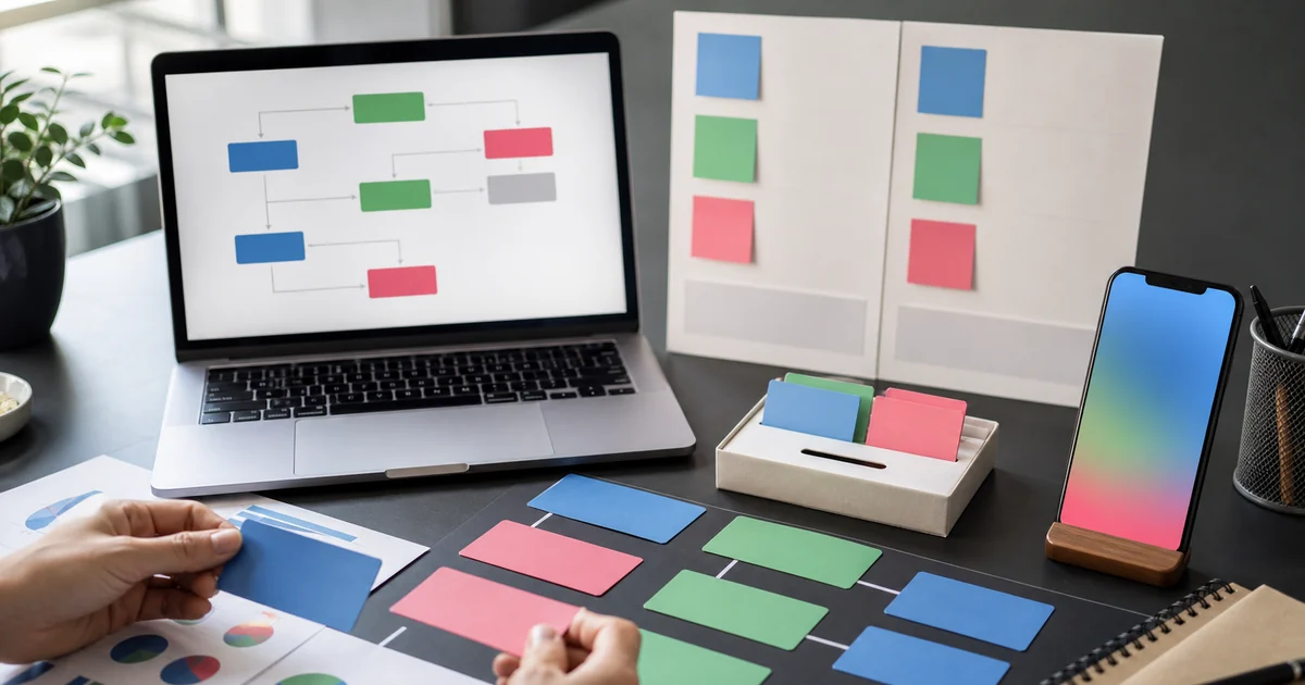 Unique editorial photo for Woobox vs ShortStack: Best App for Facebook Contest Votes showing facebook workflow