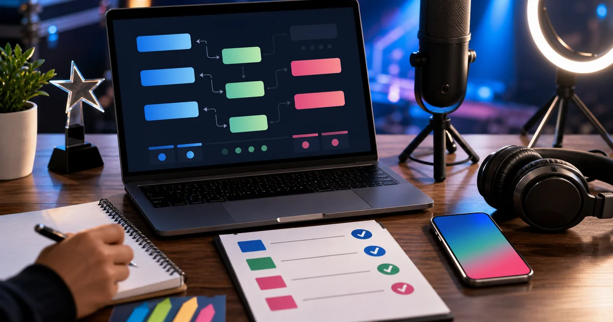 Unique editorial photo for How to Win a Facebook Talent Show Contest: Vote Guide 2026 showing facebook workflow