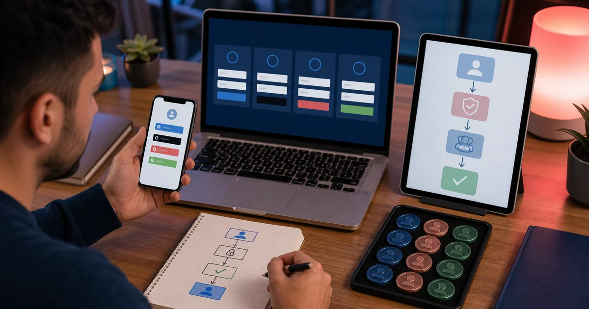 Unique editorial photo for How Sign-Up Required Contest Votes Work showing signup workflow