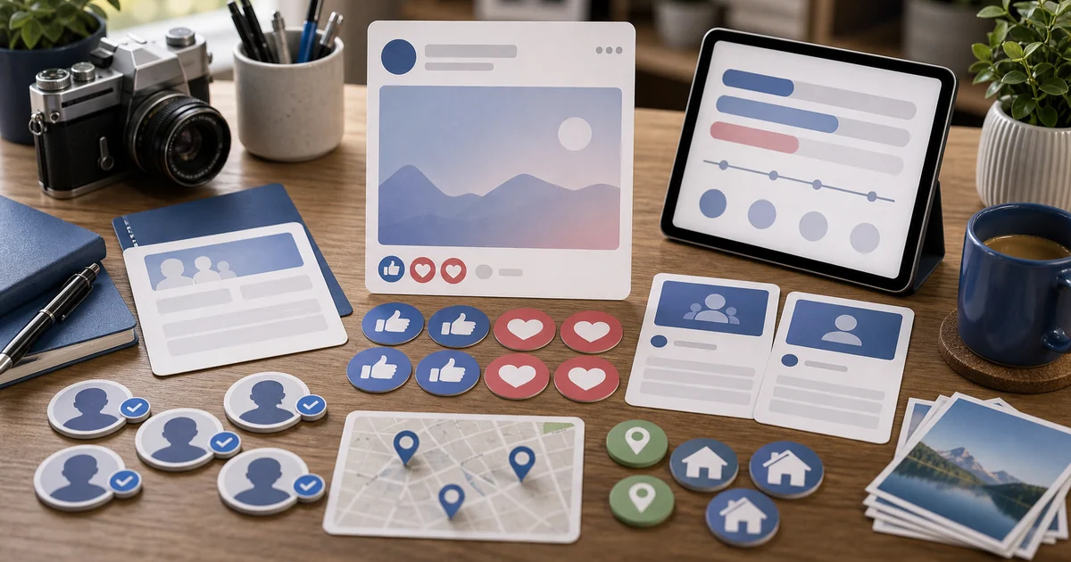 Unique editorial photo for Facebook votes showing photo-contest workflow
