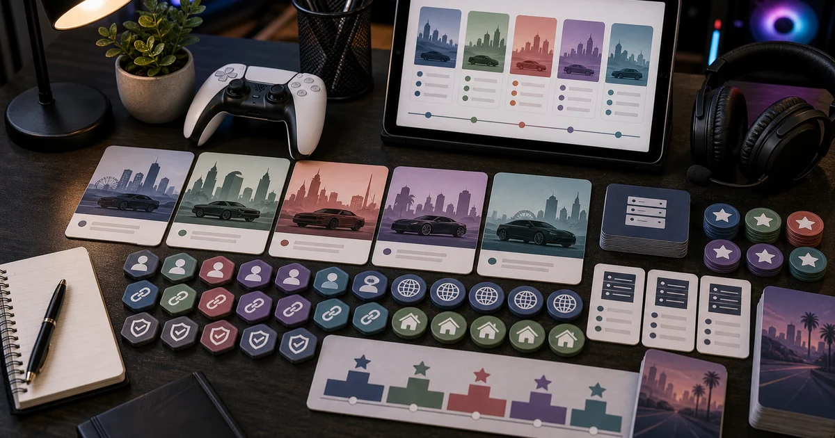 Unique editorial photo for FiveM server upvotes showing gaming-server-list workflow
