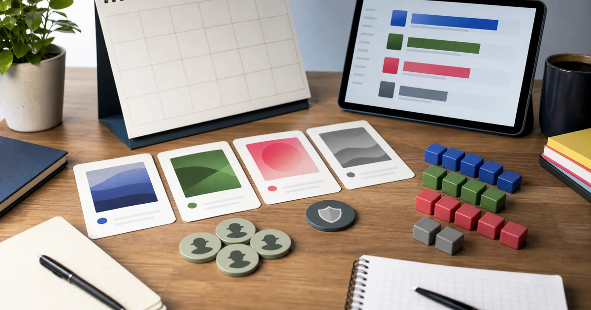 Unique editorial photo for Product Hunt upvotes showing product-launch workflow