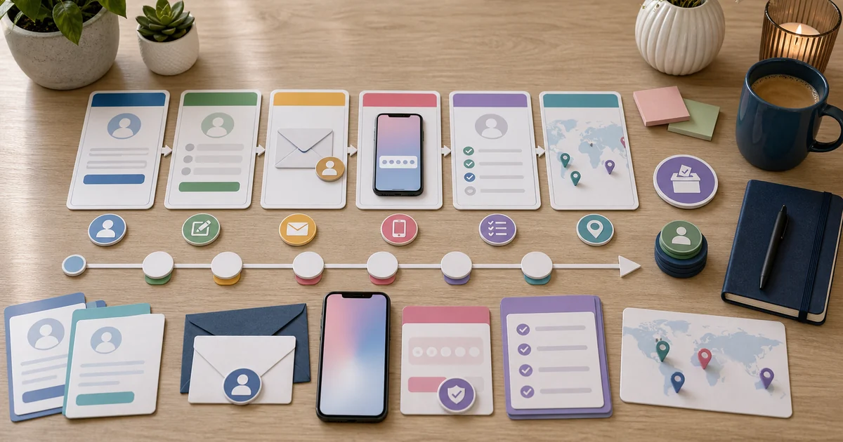 Unique editorial photo for Sign-up votes showing phone-verification workflow