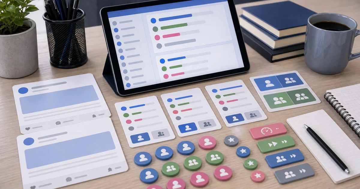 Unique editorial photo for VK (VKontakte) Poll Votes showing vk-social-poll workflow