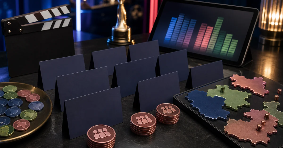 Unique editorial photo for Feitian Awards Audience showing award-contest workflow