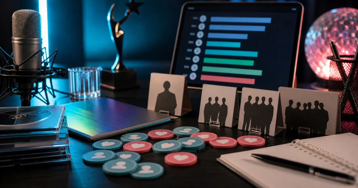 Unique editorial photo for Genie Music Awards Domestic Popularity showing award-contest workflow