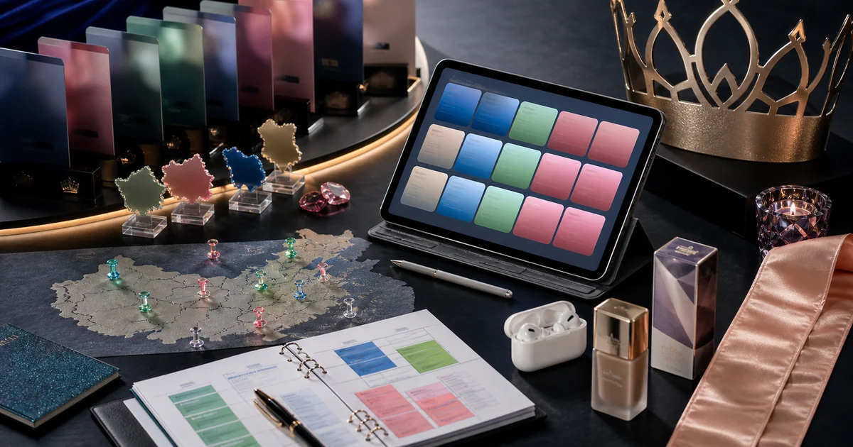 Unique editorial photo for JD.com Golden List showing award-contest workflow