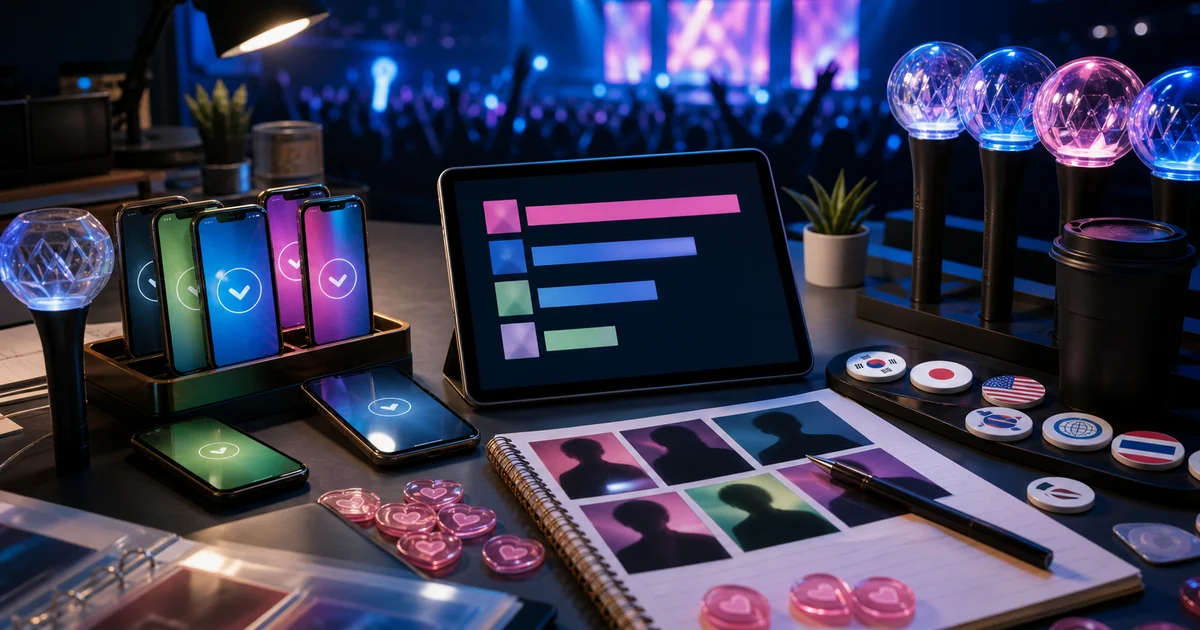 Unique editorial photo for M Countdown Pre-Vote Chart showing signup workflow