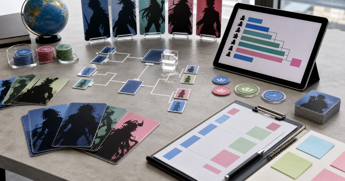 Unique editorial photo for ONE PIECE World Character Popularity showing contest-operations workflow