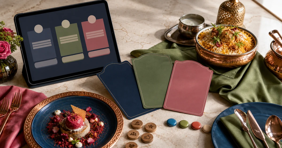 Unique editorial photo for Swiggy Restaurant Awards showing award-contest workflow