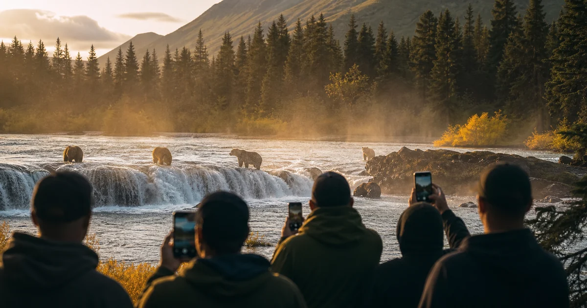 Fat Bear Week — Katmai National Park — fans voting online in the Alaska fan-vote poll